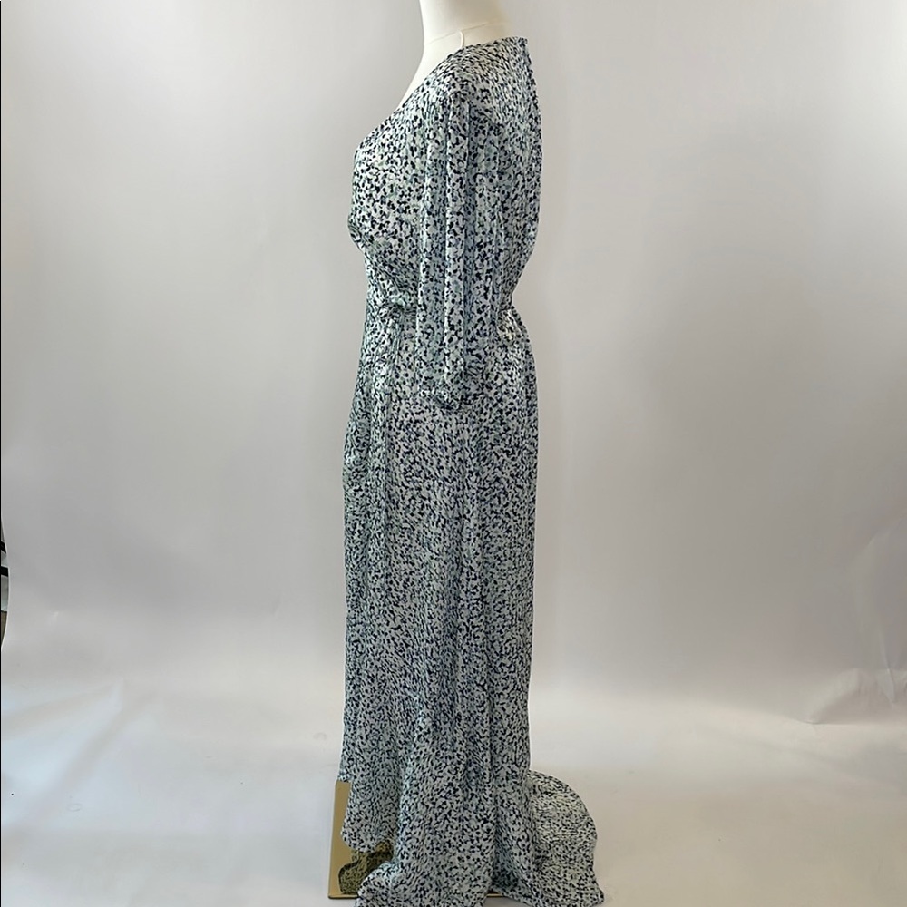 Club Monaco, Easy Midi Wrap Dress 14 - Picture 8 of 11